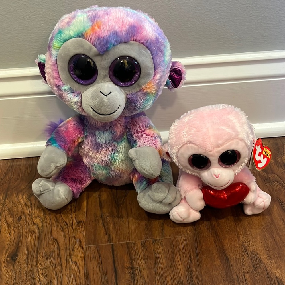 Ty Plush Monkeys